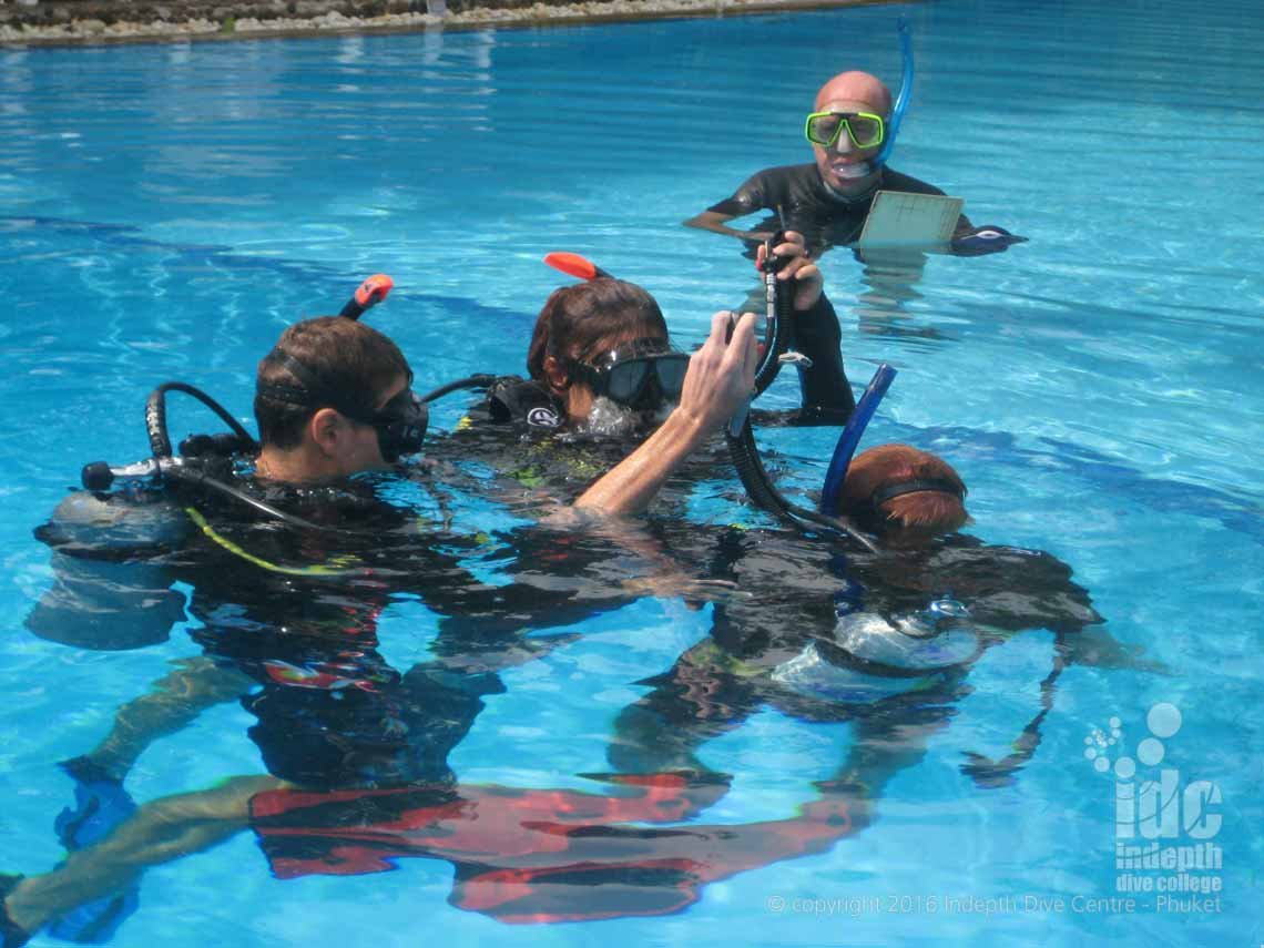 5pt Descent Practice on the OWSI portion of the Indepth Phuket IDC