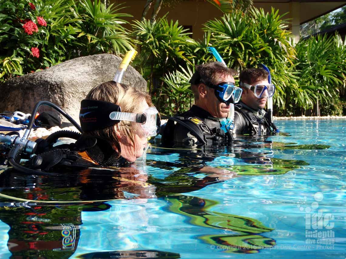 PADI Course Director teaching a Scuba Instructor OWSI program