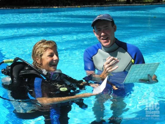 Indepth Staff and IDC Candidates having fun in the pool