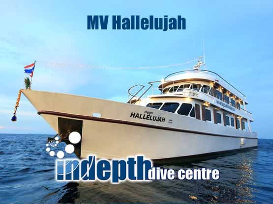 MV Hallelujah takes you to the dive the world famous Similan, Surin and Burma dive sites