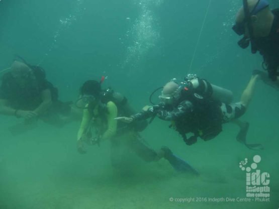 PADI Underwater Navigation Course on with Indepth Phuket Thailand