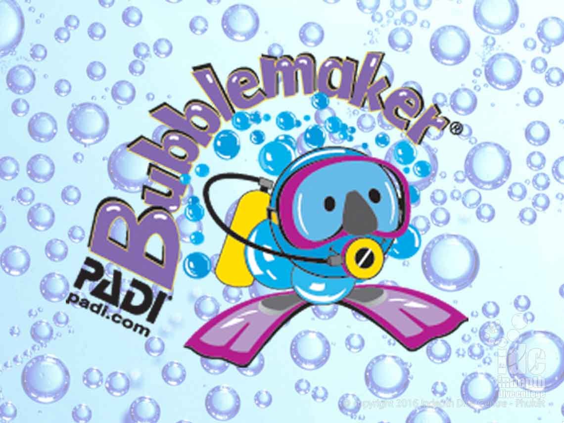 Give your children something special to remember: PADI Bubblemaker