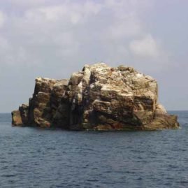 Famed for Mantas Black Rock is some of the best Burma Diving