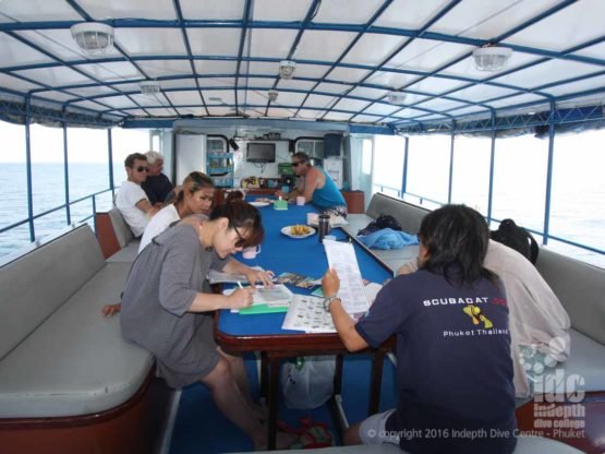 Indepth Dive Centre offers great Phuket Scuba Diving trips with breakfast and lunch included