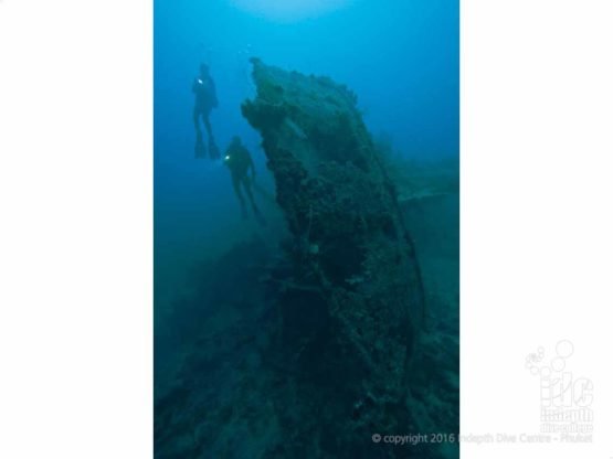 There is nothing quite like a Deep Dive on a Phuket Wreck