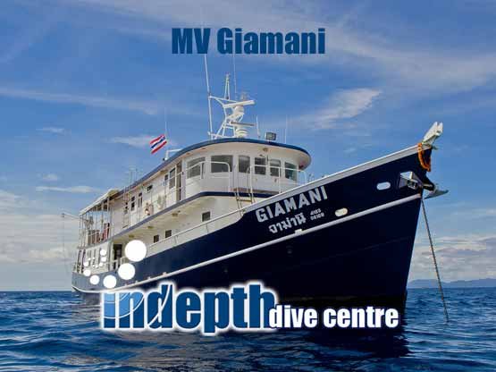 Thailand Liveaboards are the best way to the dive the world famous Similan, Surin and Burma dive sites. MV Giamani takes you to all these famous dive sites