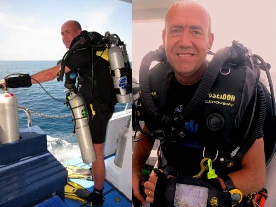 PADI Course Director Chris Owen is a Poseidon Rebreather Instructor Trainer based on Phuket Thailand