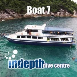 Join Indepth Dive Centre for a Phuket Scuba Diving Trip on Boat 7