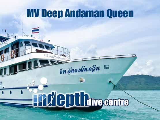 Thailand Liveaboards are the best way to the dive the world famous Similan, Surin and Burma dive sites. MV Deep Andaman Queen is takes you to all these dive sites