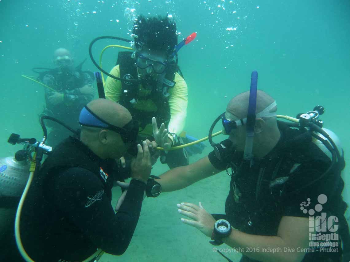 PADI Instructor Course Open Water IDC Presentations so require a bit more planning than the pool