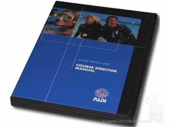 PADI Course Director Manual includes the Evaluation Training Videos needed for your IDC Staff Course