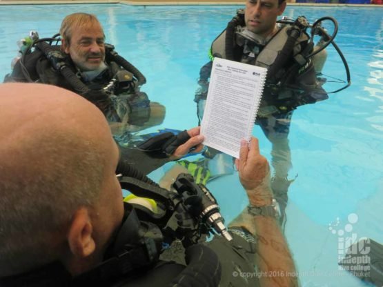 PADI Rebreather Instructor Course with Chris on Phuket