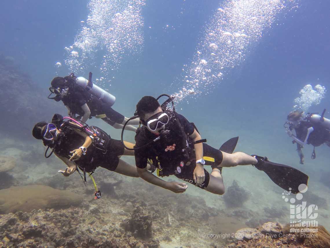 Scuba Diving at Hin Bida Phi Phi Dive Site