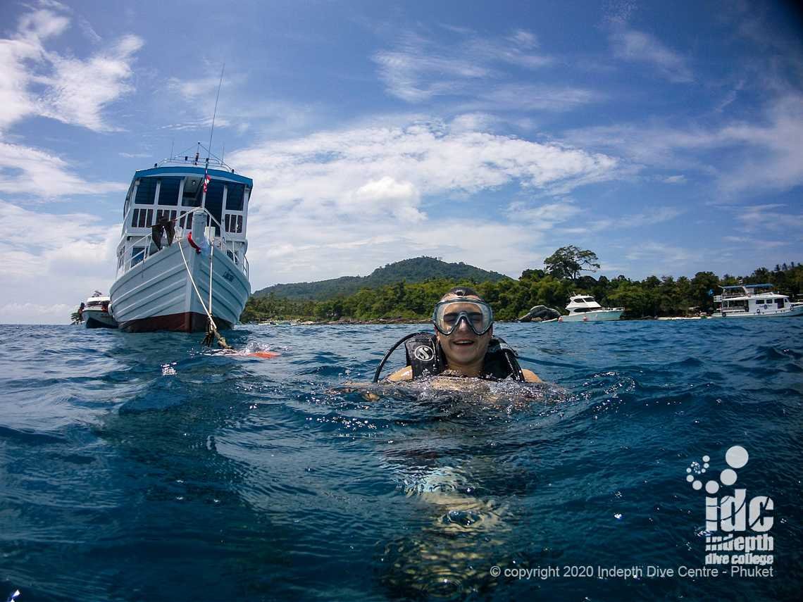 Racha Yai Bay 1 is the best Local Dive Site at Racha Yai Phuket