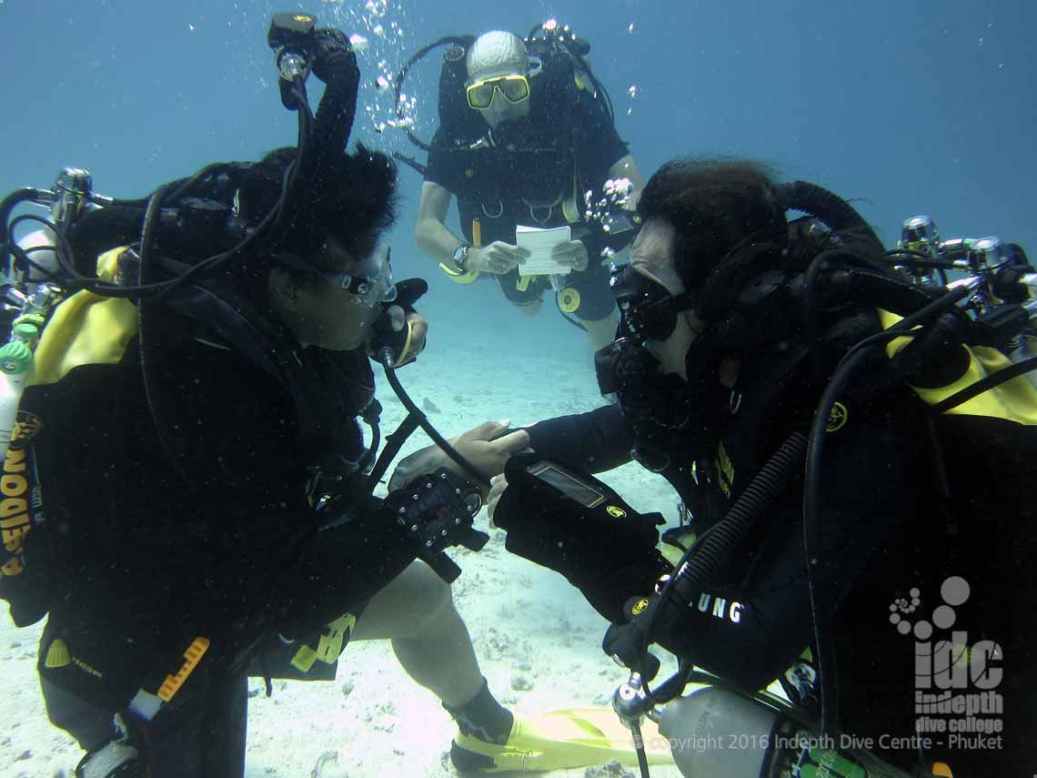 AWESOME time diving Poseidon Rebreather while taking PADI Scuba Refresher ReActive with Indepth Phuket
