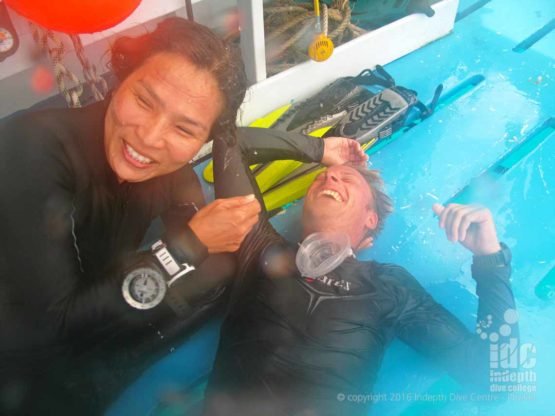 PADI Rescue Diver Course is always a fun experience with Indepth