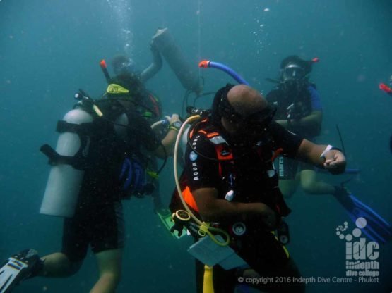 PADI Specialty Instructor Courses and PADI Master Scuba Diver Trainer on Phuket with Indepth