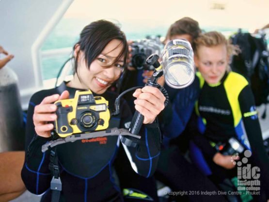 Underwater Photo Dive is a popular choice for PADI Master Scuba Diver