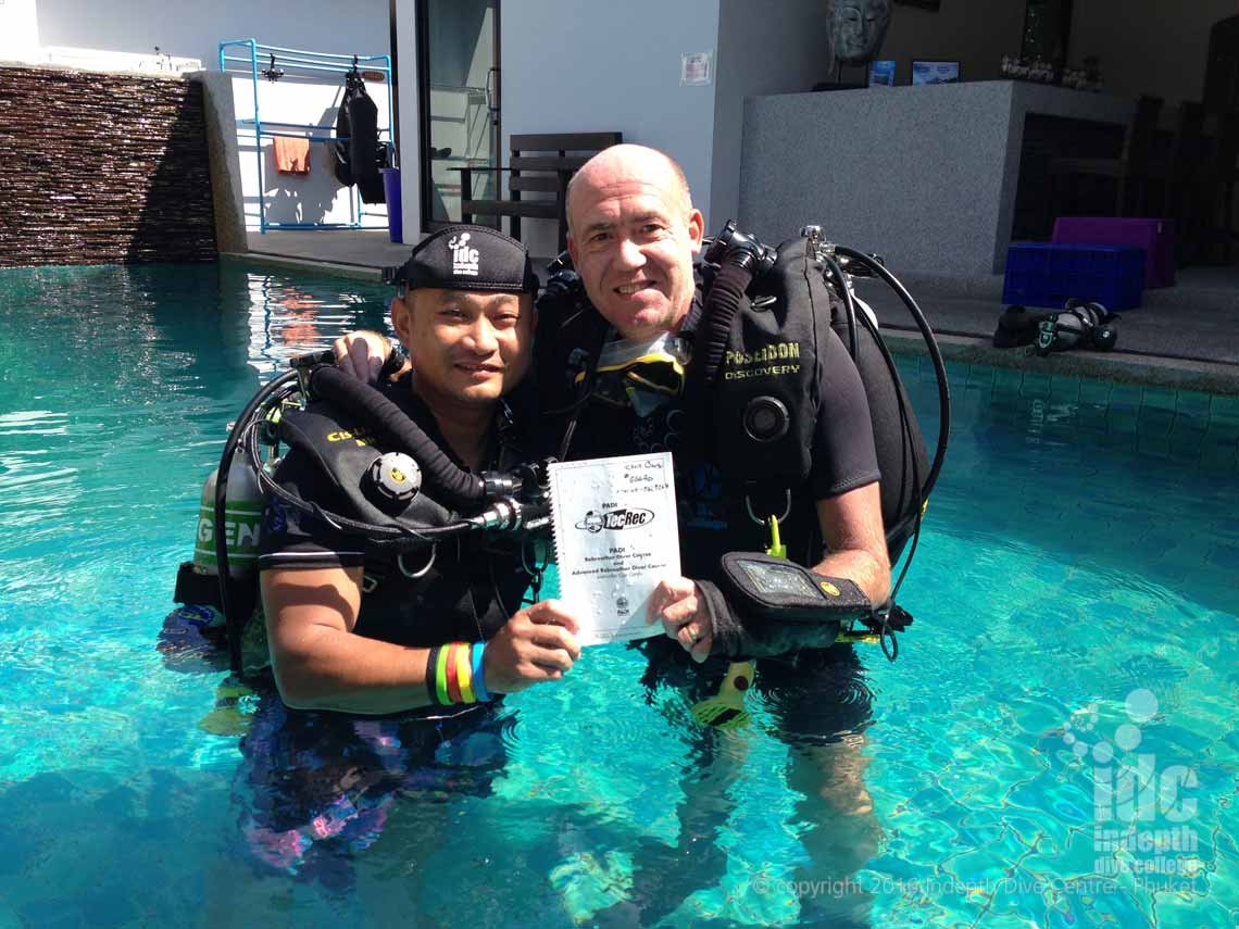 Join us at Indepth Dive Centre for a PADI Rebreather Instructor Course