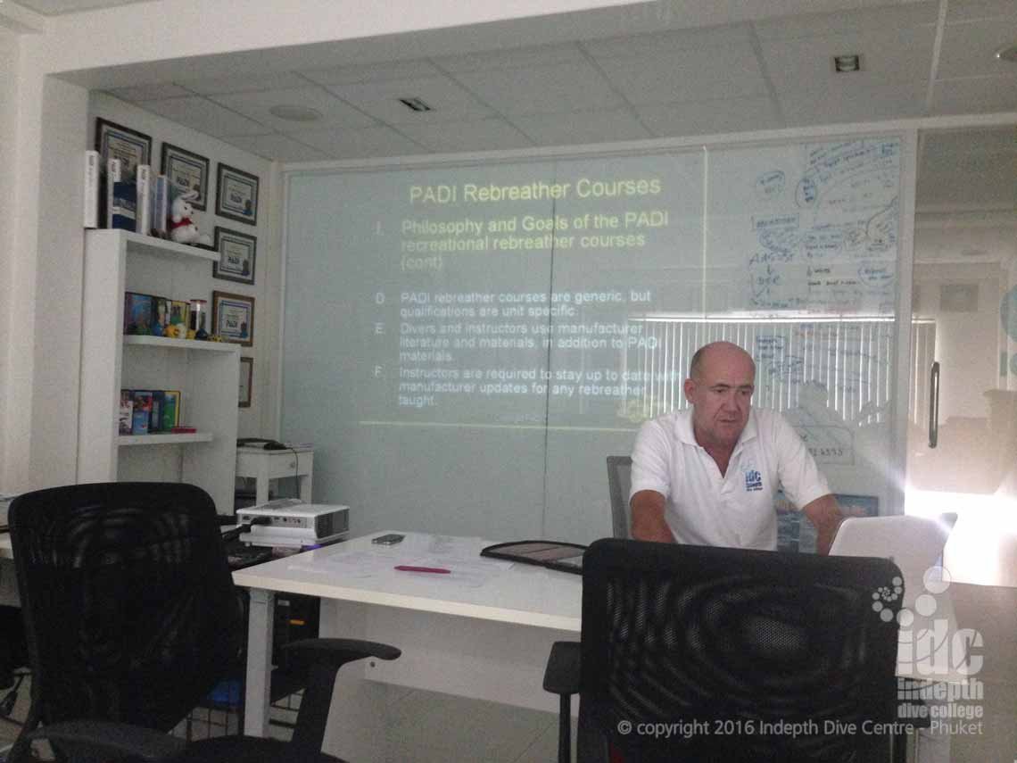 Poseidon Rebreather Course with Chris and Indepth Dive Centre on Phuket, Thailand