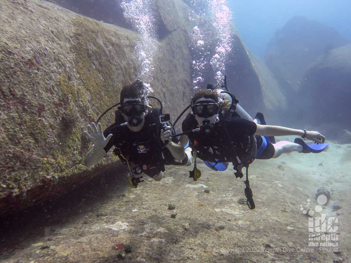 Dive Sharkfin Reef on The Similan Islands Liveaboard Safari with Indepth Dive Centre